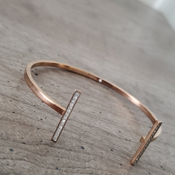 Michael Kors Rose Gold Bangle - Picture 3 of 6